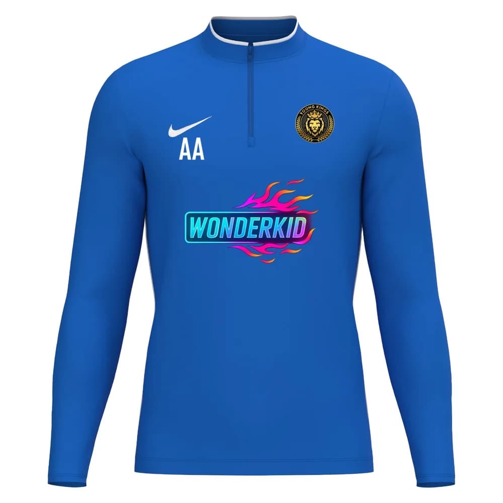 Blue Nike Young Kings Park 26 drill top